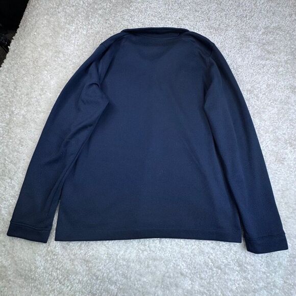 Rhone Communter 1/4 Zip Navy Blue Active Zip Pullover Performance Sweater - Picture 2 of 6